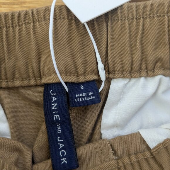 Janie and Jack twill pull on pants , size 8 boys*NEW* - Picture 5 of 5